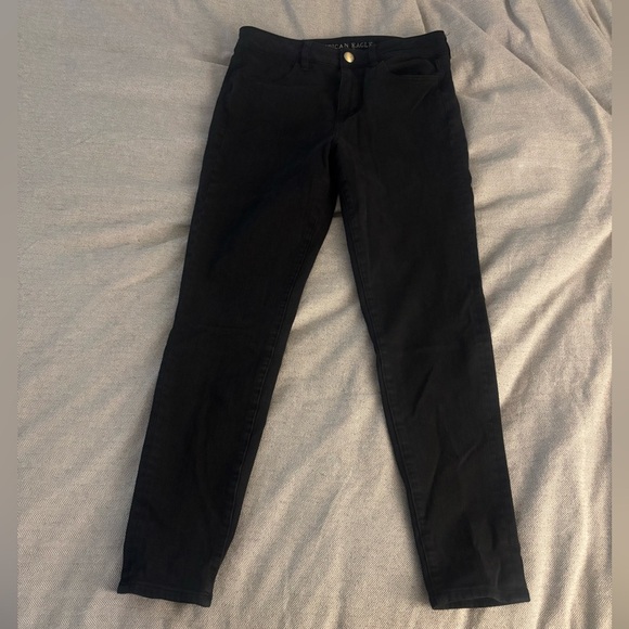 American Eagle Outfitters Black Skinny Jeans - Picture 4 of 9